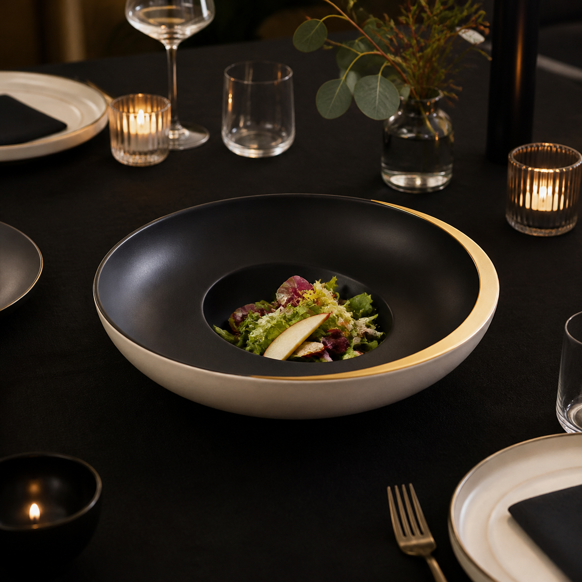 Eclipse Crescent Serving Bowl - image 3