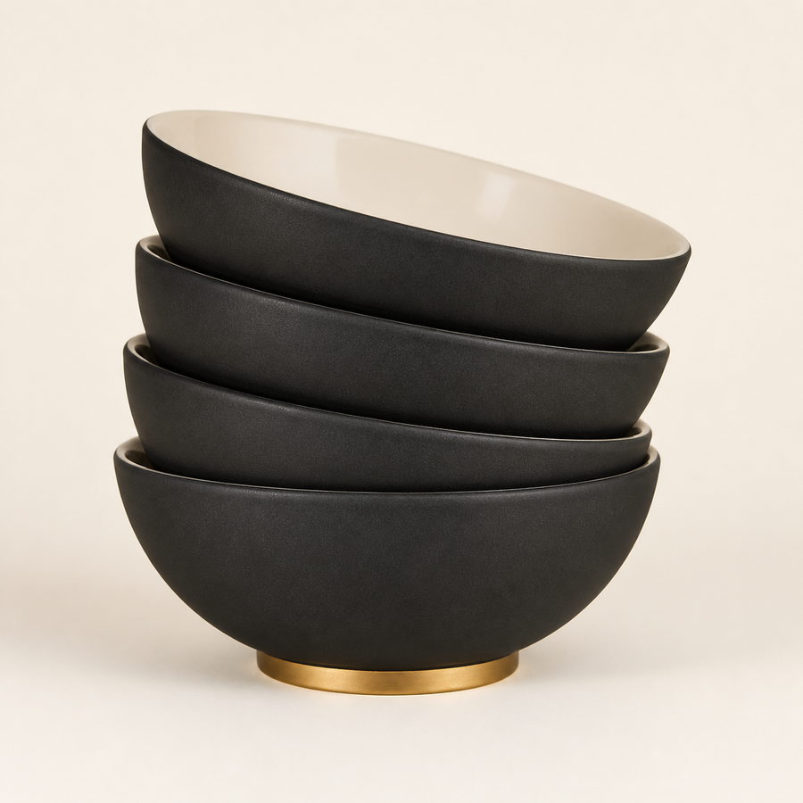 Halo Stack Contrast Bowl Set