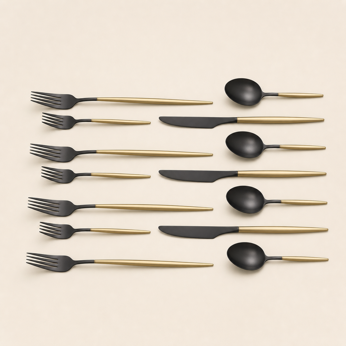 Nocturne Arc 12-Piece Flatware Set - image 1