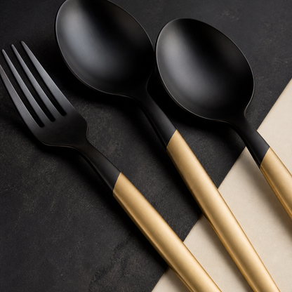 Nocturne Arc 12-Piece Flatware Set - image 2