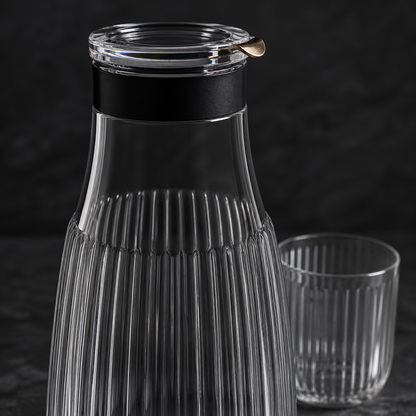 Rill Ribbed Carafe & Tumbler Set - image 2